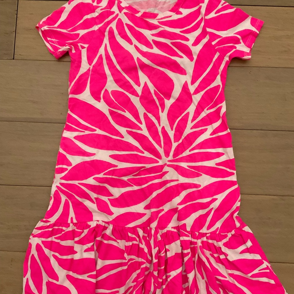 Vineyard Vines Hot Pink Girls Tee-Shirt Dress size Medium